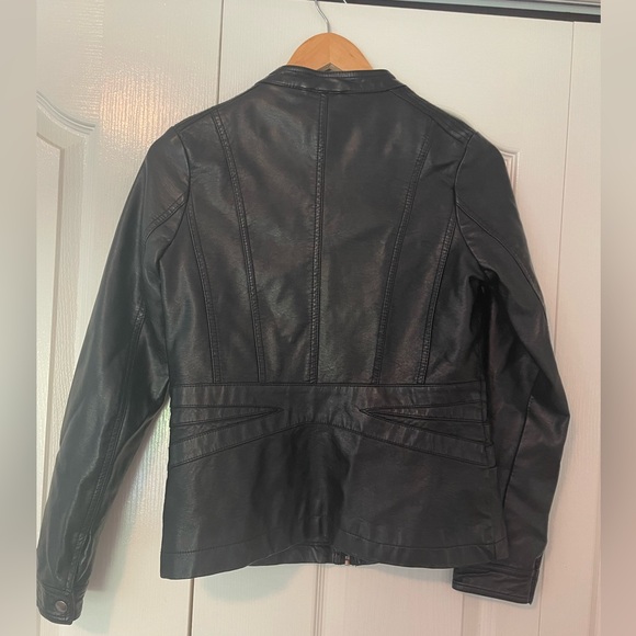 JOUJOU -Vegan Leather Fitted jacket - Picture 2 of 4